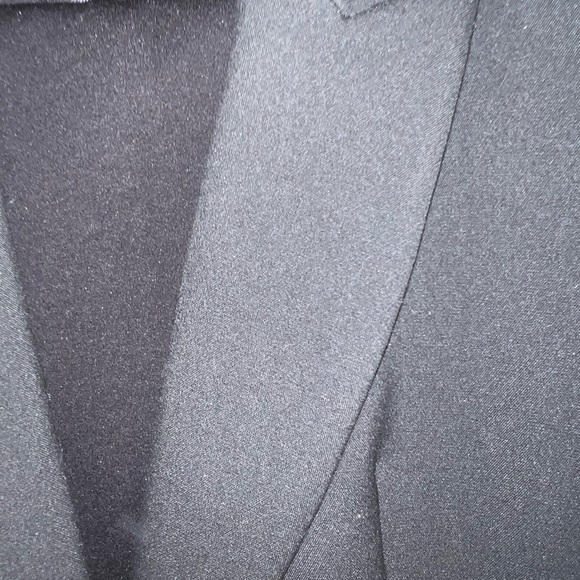 ZARA SINGLE BUTTON LONG BLAZER - Picture 6 of 7